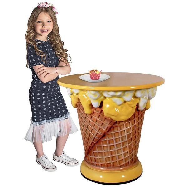 Design Toscano Ice Cream Parlor Table NE130019